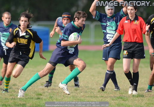 2012-10-07 CUS PoliMi Rugby-Dalmine Rugby